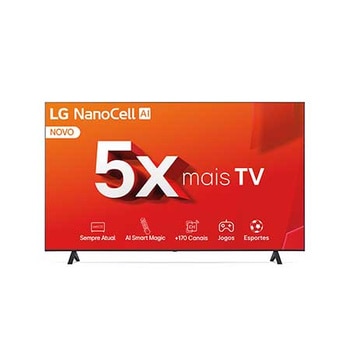 LG50NANO80TSA.BWZSuporte para produtos: Manuais, Garantia e Mais