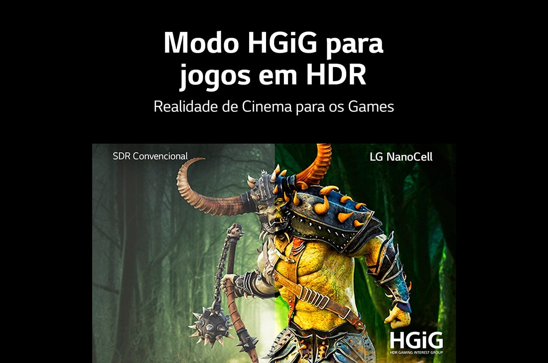 LG  Smart TV LG NanoCell 55'' 4K Nanocell  Inteligência Artificial AI ThinQ Smart Magic Google Alexa 55NANO75SPA, 55NANO75SPA