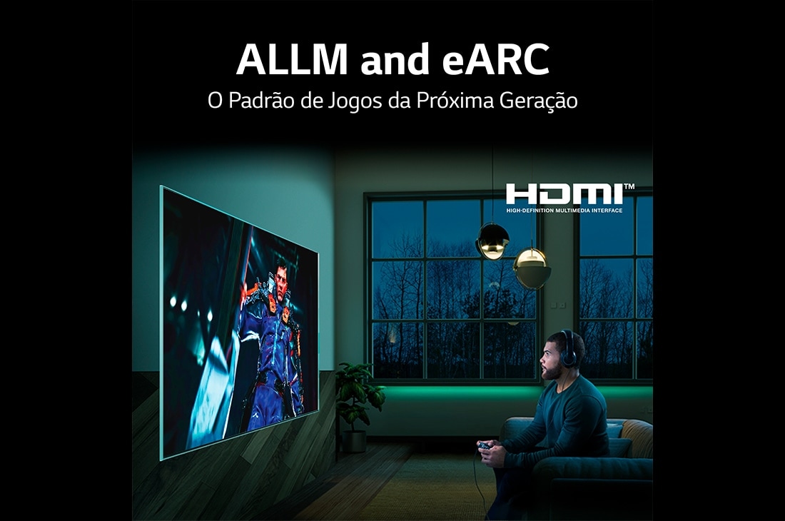 LG  Smart TV LG NanoCell 55'' 4K Nanocell  Inteligência Artificial AI ThinQ Smart Magic Google Alexa 55NANO75SPA, 55NANO75SPA