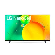 Vista frontal del televisor LG NanoCell