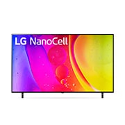 Vista frontal del televisor LG NanoCell