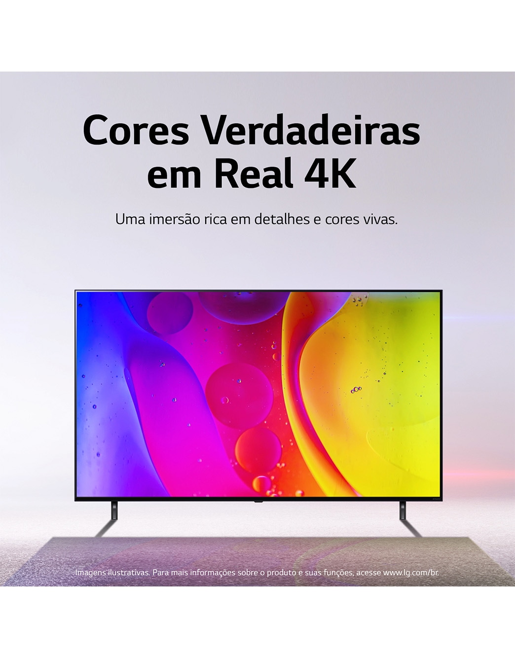 Smart TV LG NanoCell 55'' 4K Nanocell Inteligência Artificial AI ThinQ ...