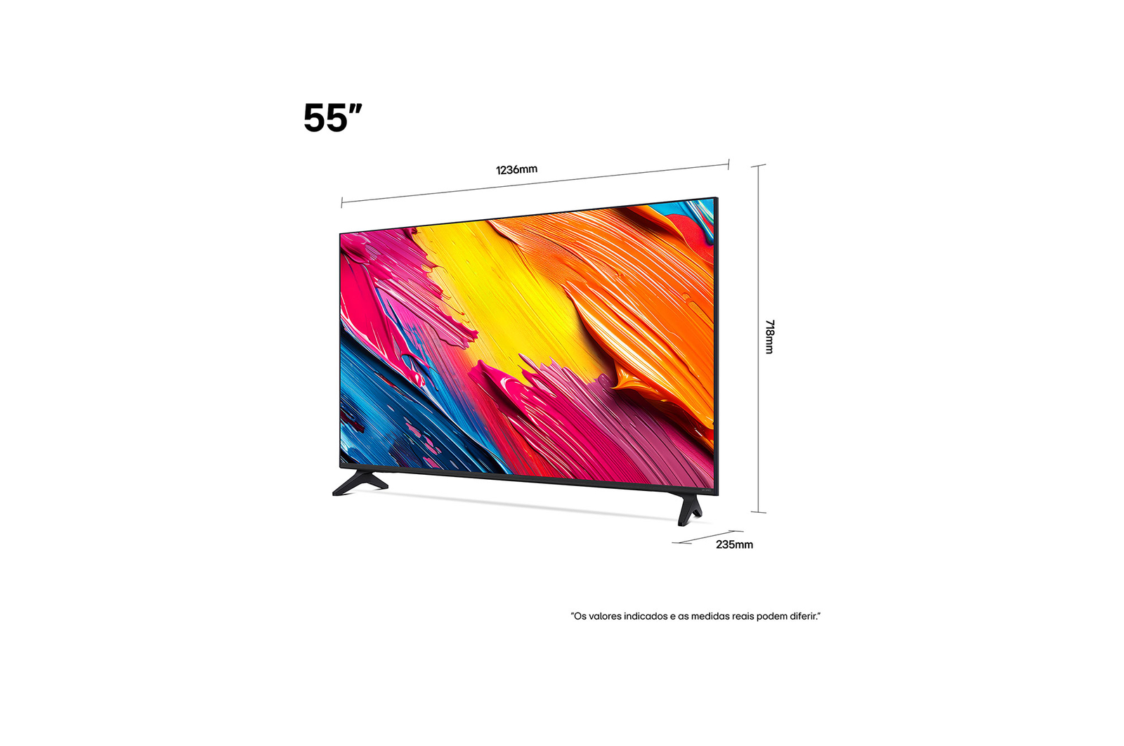 dimention image tv