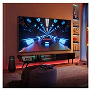 LG Smart TV LG 55” 4K QNED VA AI Processor Wi-Fi Bluetooth Google Assistente e Alexa - 55QNED75SRA, 55QNED75SRA