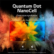 LG Smart TV LG QNED 55'' 4K Inteligência Artificial ThinQ Google Alexa 55QNED7SSQA, 55QNED7SSQA