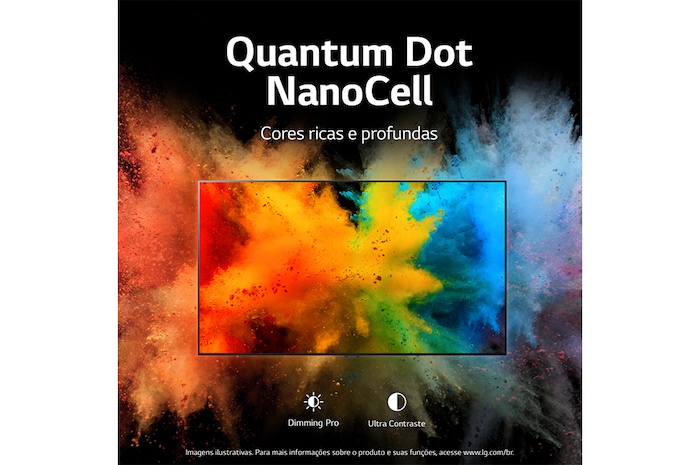 LG Smart TV LG QNED 55'' 4K 55QNED80SQA ThinQ AI, 55QNED80SQA