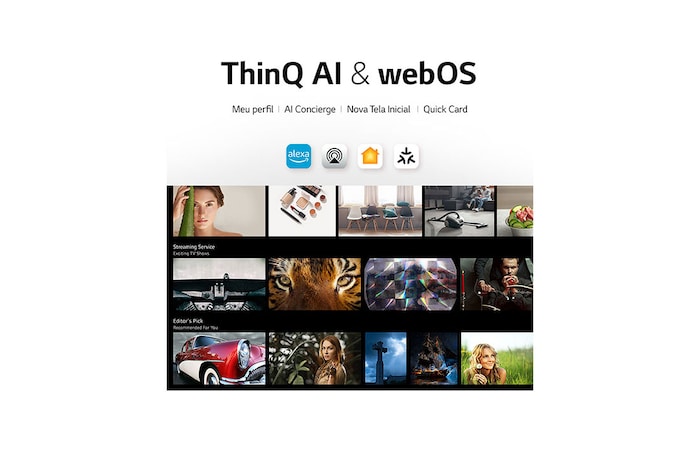 LG Smart TV LG UHD UR8750 55" 4K, 2023, 55UR8750PSA