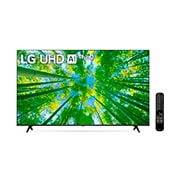LG Smart TV 4K LG UHD 60'' Bluetooth HDR AI ThinQ Smart Magic Google Alexa 60UQ8050PSB, 60UQ8050PSB