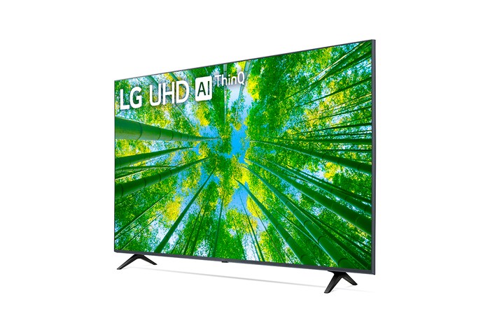 LG Smart TV 4K LG UHD 60'' Bluetooth HDR AI ThinQ Smart Magic Google Alexa 60UQ8050PSB, 60UQ8050PSB