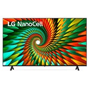Vista frontal da TV LG NanoCell