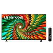 LG Smart TV LG NanoCell NANO77 65" 4K, 2023, 65NANO77SRA