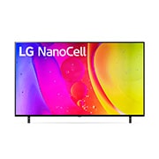 Vista frontal del televisor LG NanoCell