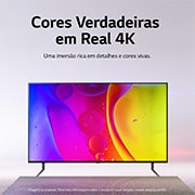 LG Smart TV LG NanoCell 65'' 4K Inteligência Artificial AI ThinQ Smart Magic Google Alexa 65NANO80SQA, 65NANO80SQA