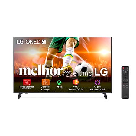 Smart TV LG QNED AI 4K QNED70 de 65 polegadas 2025 - 65QNED70ASA