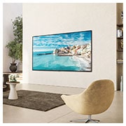 LG Smart TV LG QNED 65'' 4K WiFi Bluetooth HDR Inteligência Artificial AI ThinQ Smart Magic Alexa 65QNED80SRA, 65QNED80SRA