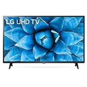 Vista frontal de Smart TV LG 65&#34; 4K, UHD, Wi-Fi, Bluetooth, HDR, Inteligência Artificial ThinQ AI, Google Assistente, Alexa  65UN7310PSC