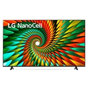Vista frontal da TV LG NanoCell