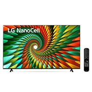 LG Smart TV LG NanoCell NANO77 75" 4K, 2023, 75NANO77SRA