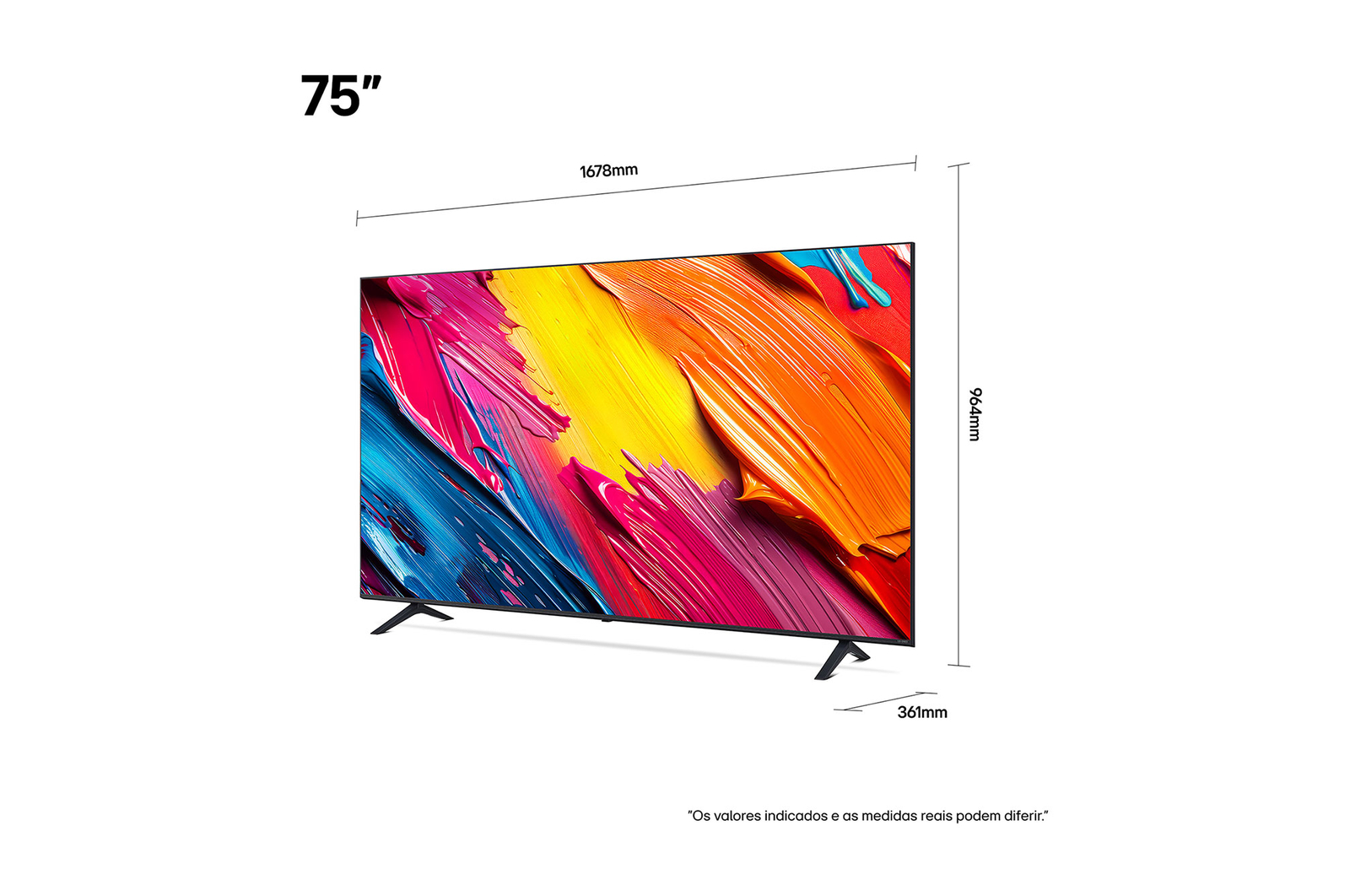 dimention image tv