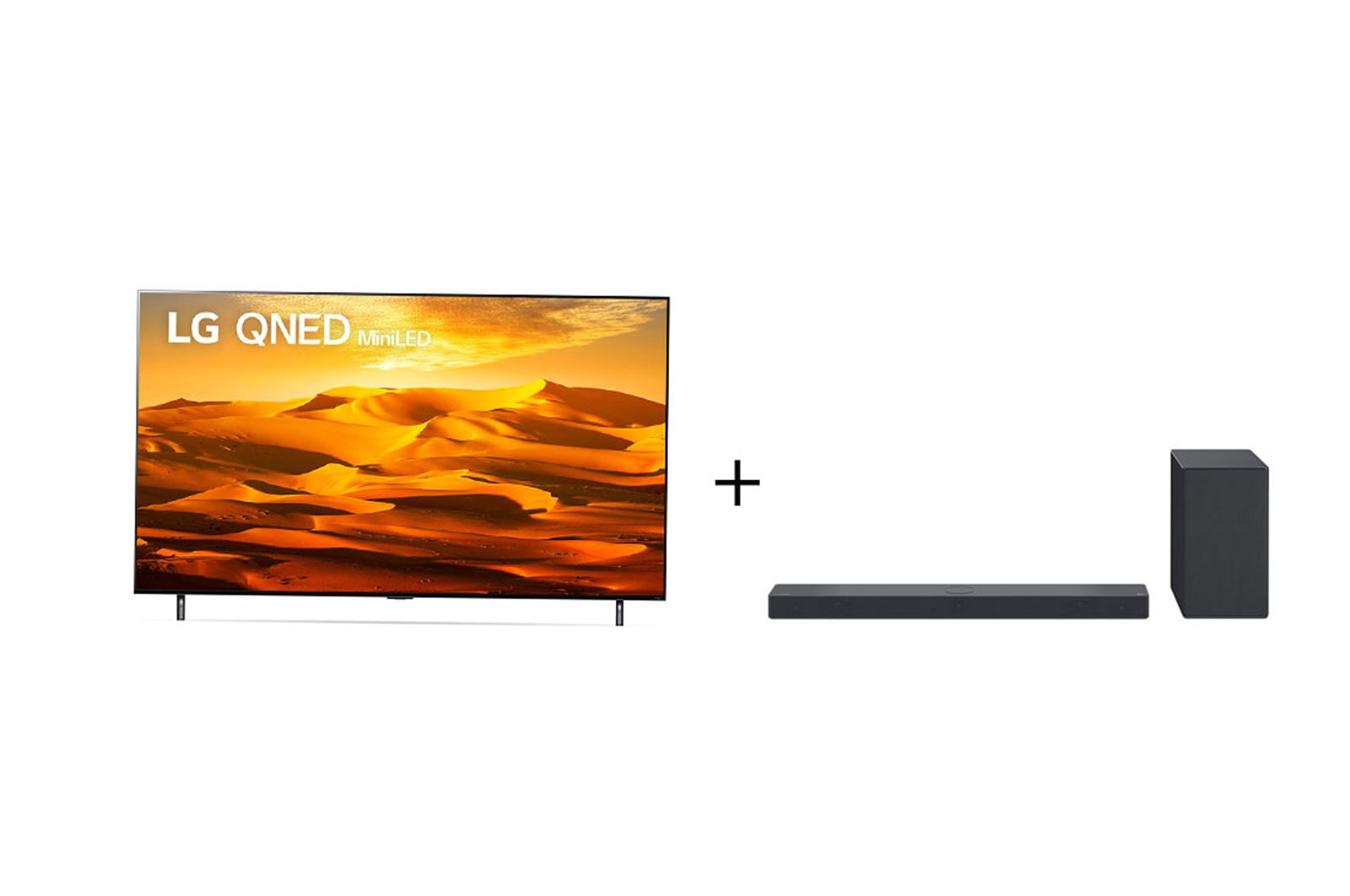 LG Combo Smart TV 75QNED90S + Sound Bar SC9S, 75QNED90S.SC9S