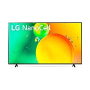 Vista frontal del televisor LG NanoCell