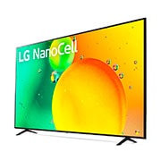 LG Smart TV LG NanoCell 86'' 4K Inteligência Artificial AI ThinQ Smart Magic Google Alexa 86NANO75SQA, 86NANO75SQA