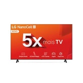 Smart TV LG NanoCell NANO80 4K de 86 polegadas 86NANO80 