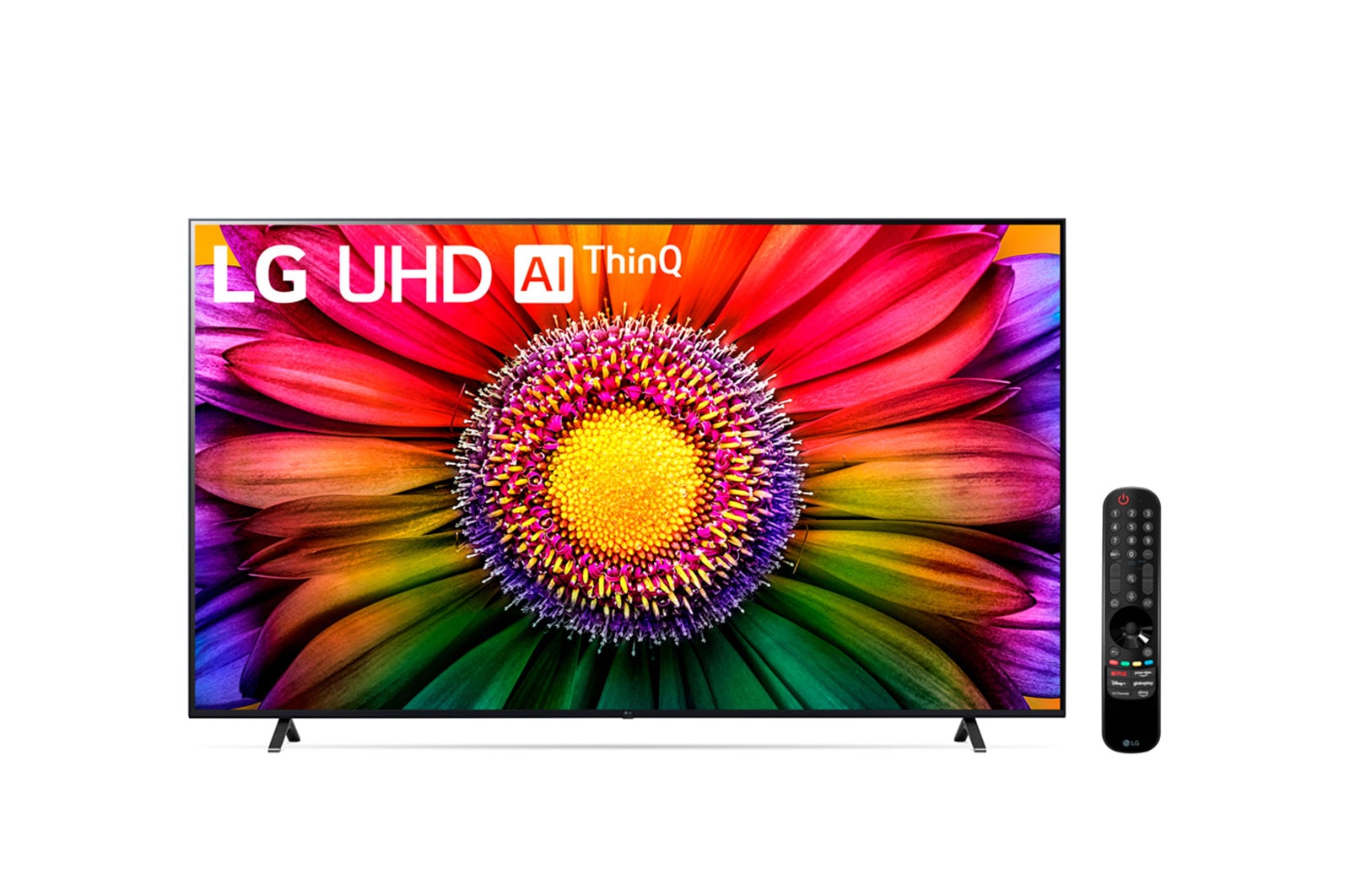 LG Smart TV LG 86" 4K UHD ThinQ AI HDR Bluetooth Alexa Google Assistente Airplay2 3 HDMI - 86UR8750PSA, 86UR8750PSA