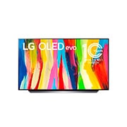 LG Smart TV LG Evo 48'' 4K 120Hz G-Sync FreeSync Inteligência Artificial ThinQ Google Alexa OLED48C2PSA, OLED48C2PSA