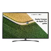 Vista frontal de Smart TV OLED LG 55&#34; 4K, Processador α7, ThinQ AI Inteligência Artificial, Dolby Vision / Atmos OLED55B9PSB
