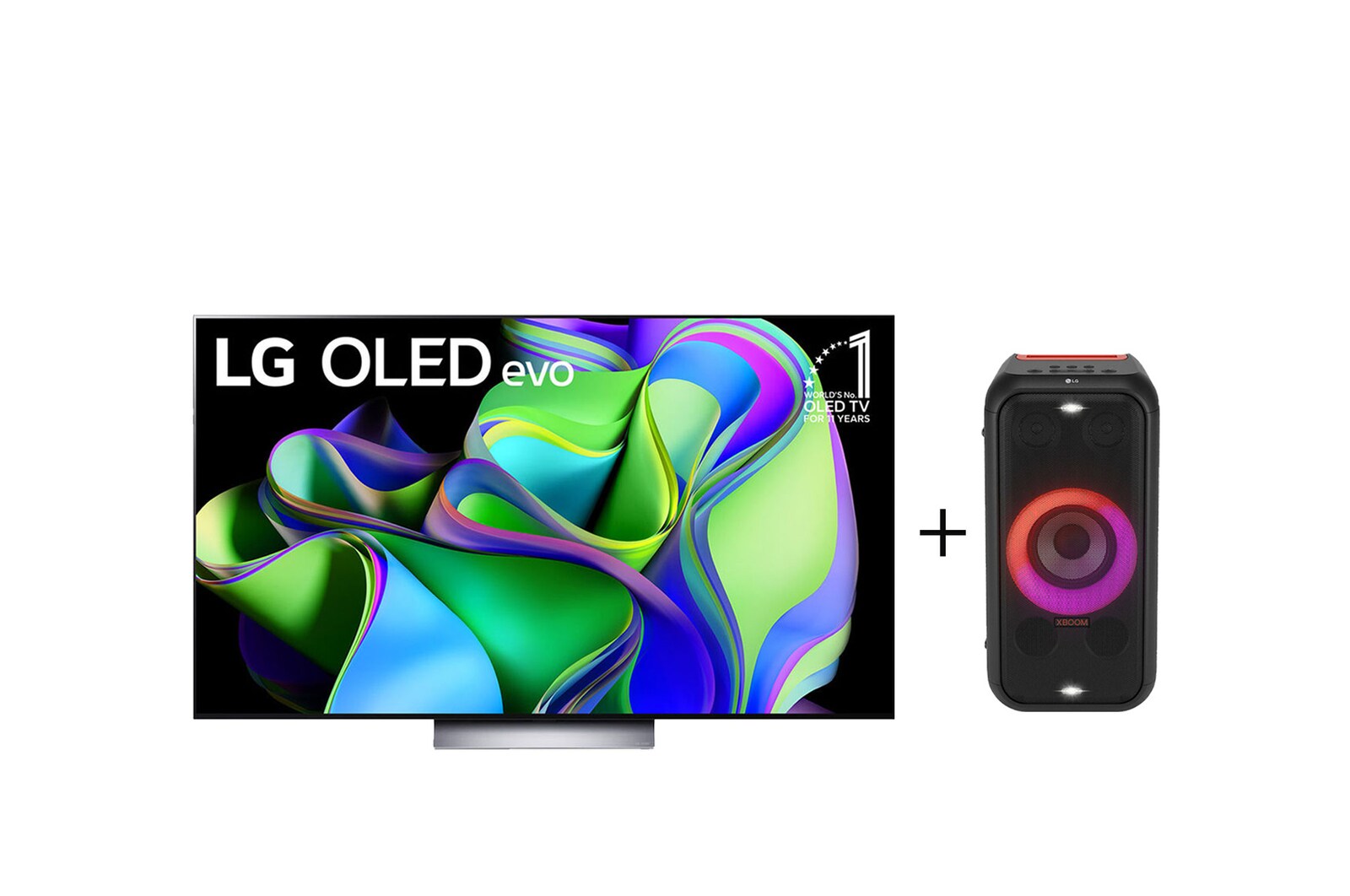 Combo Smart TV LG OLED evo C3 65 polegadas 4K, 2023 + Caixa De Som