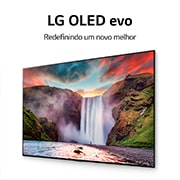 LG 2021 Smart TV LG 65" 4K OLED65G1 Evo Gallery Design 120Hz G-Sync Inteligência Artificial AI ThinQ Google Alexa, OLED65G1PSA