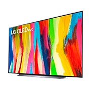 LG Smart TV LG Evo 83'' 4K 120Hz G-Sync FreeSync Inteligência Artificial ThinQ Google Alexa OLED83C2PSA, OLED83C2PSA