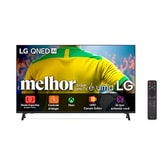 Smart TV 4K 50" LG QNED73 Portal de Games Processador AI α7 Ger8 4K Super Upscaling Google Cast Integrado Controle AI Magic WebOS 25 Modo Esportes Alerta de Esportes