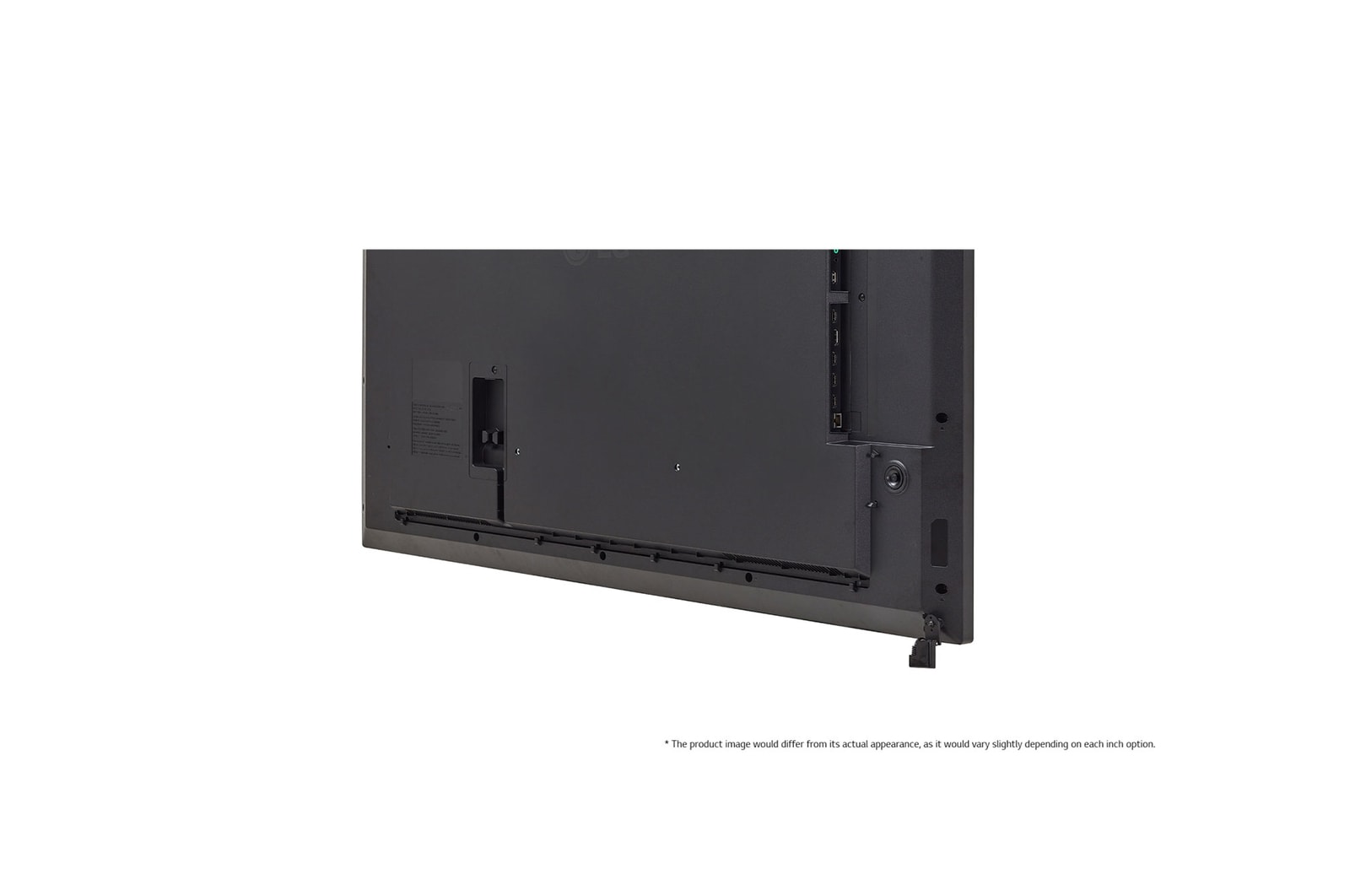 side angled view