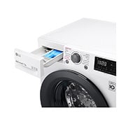 LG Lava e Seca LG VC5 11kg Branco com Inteligência Artificial AIDD™ - CV3011WG4 - 127v, CV3011WG4