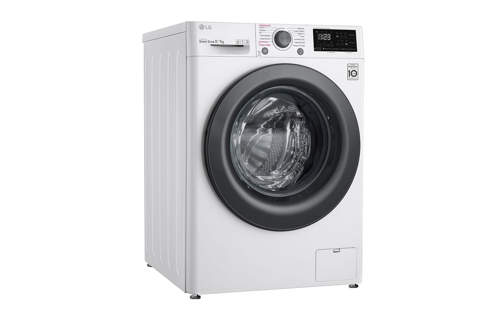 LG Lava e Seca LG VC5 11kg Branco com Inteligência Artificial AIDD™ - CV3011WG4 - 127v, CV3011WG4