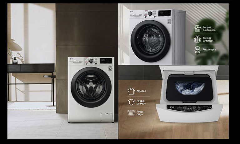 Compatibilidade com mini lavadora (2Kg)4