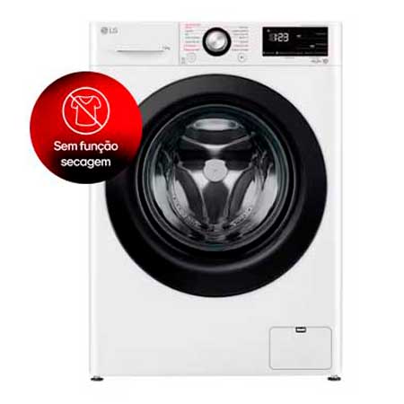 Lavadora LG VC5 12kg Branca com Inteligência Artificial AIDD™ - 127V - FV3012WC5
