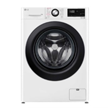 Vista frontal de Lavadora LG VC5 12kg Branca com Inteligência Artificial AIDD™ - 127V FV3012WC5