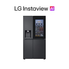 Visão frontal do produto LG InstaView AI