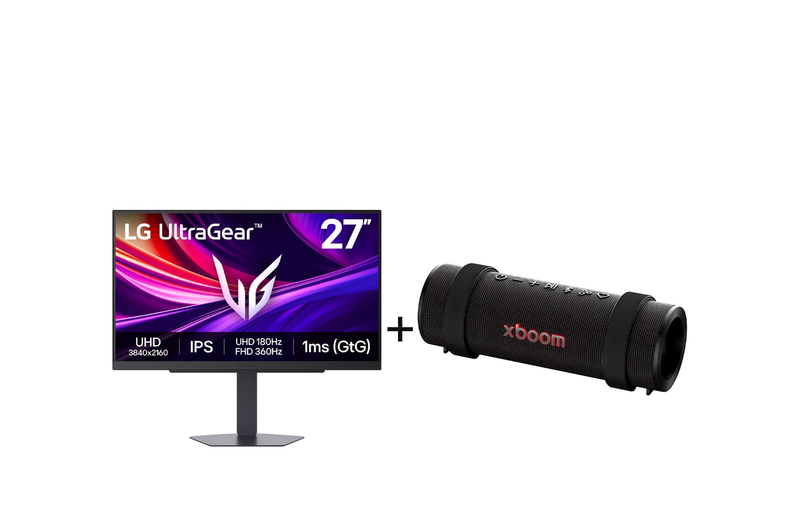 Combo Monitor Gamer LG 27G810A-B Tela 27” HD + Caixa de Som