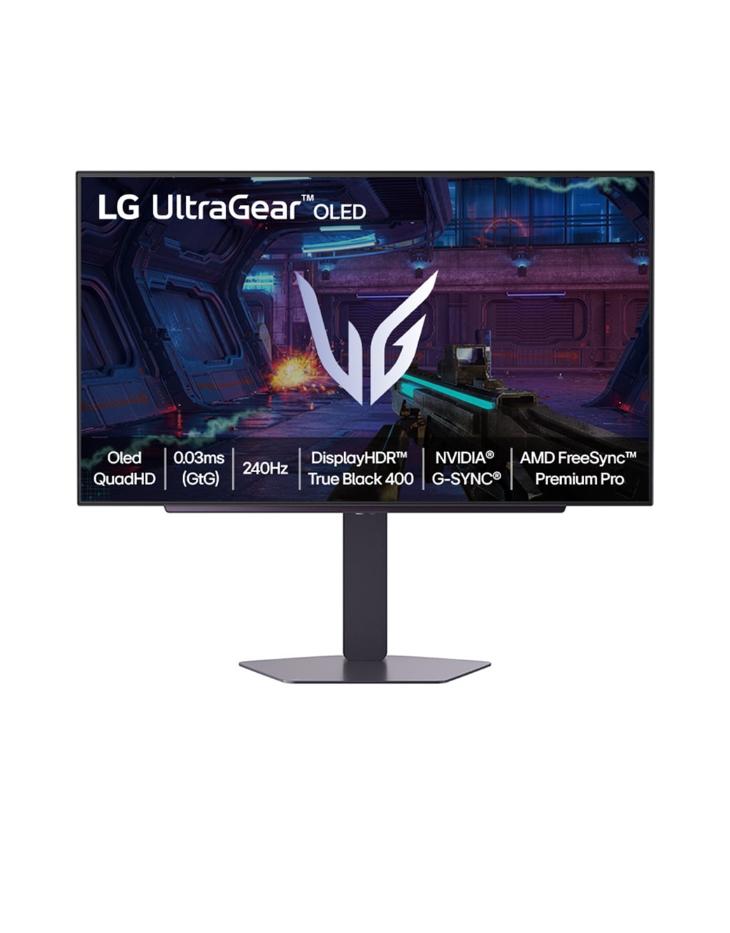 Monitor LG OLED UltraGear™ 27GX704A-B 27", 240Hz, QuadHD 2K, 0.03ms ...