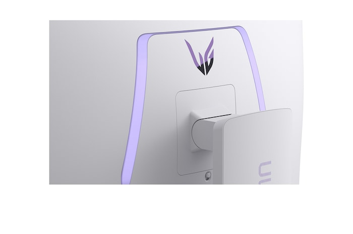 close-up view of the rear emblem lights on