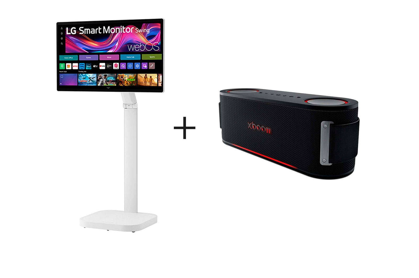 Monitor LG Smart Swing 31.5 polegadas, 4K UHD IPS, Touchscreen