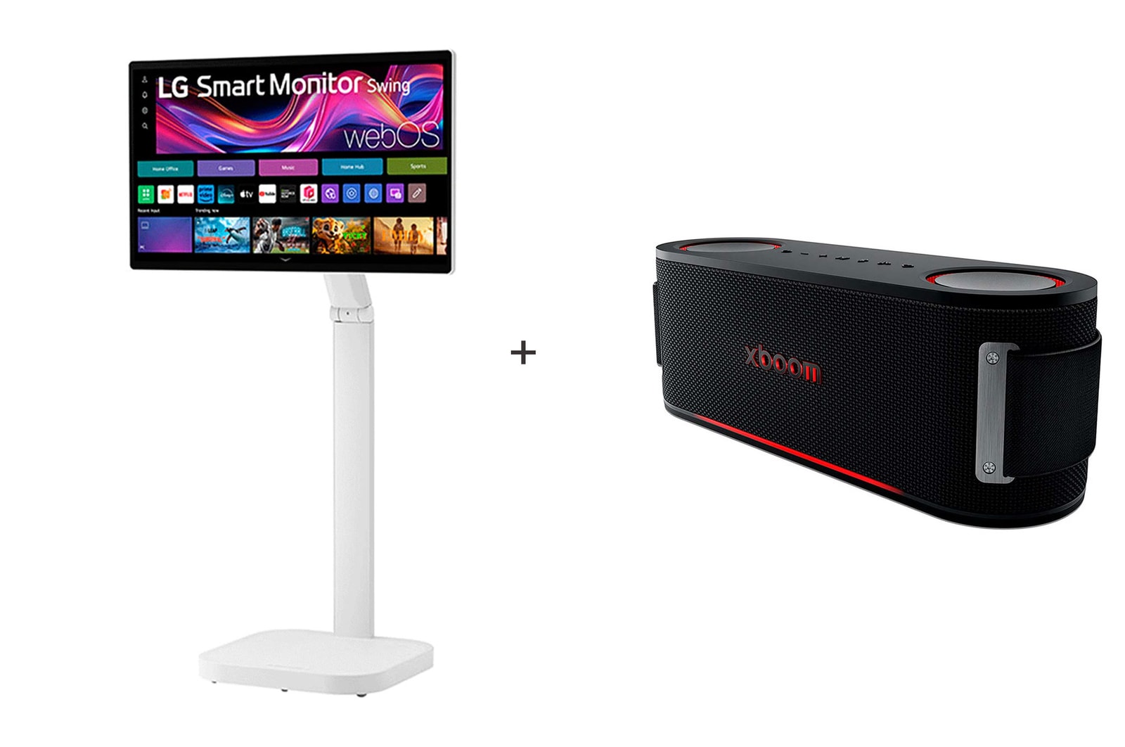 Monitor LG Smart Swing 31.5 polegadas, 4K UHD IPS, Touchscreen