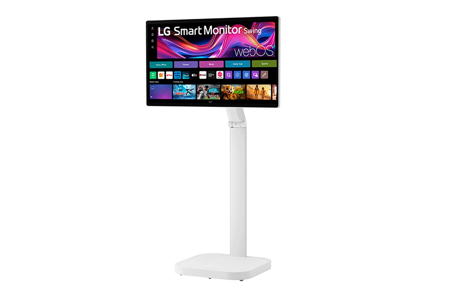 Front view with remote control