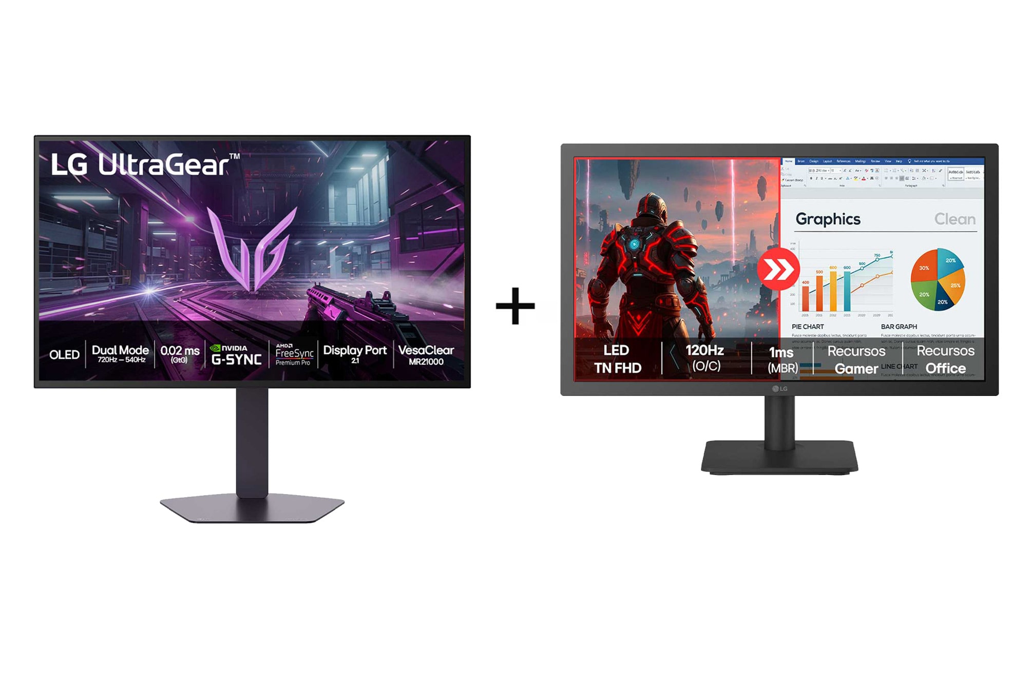 Combo Monitor LG OLED UltraGear™ 27GX790B 27