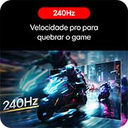 vista traseira com luzes acesas