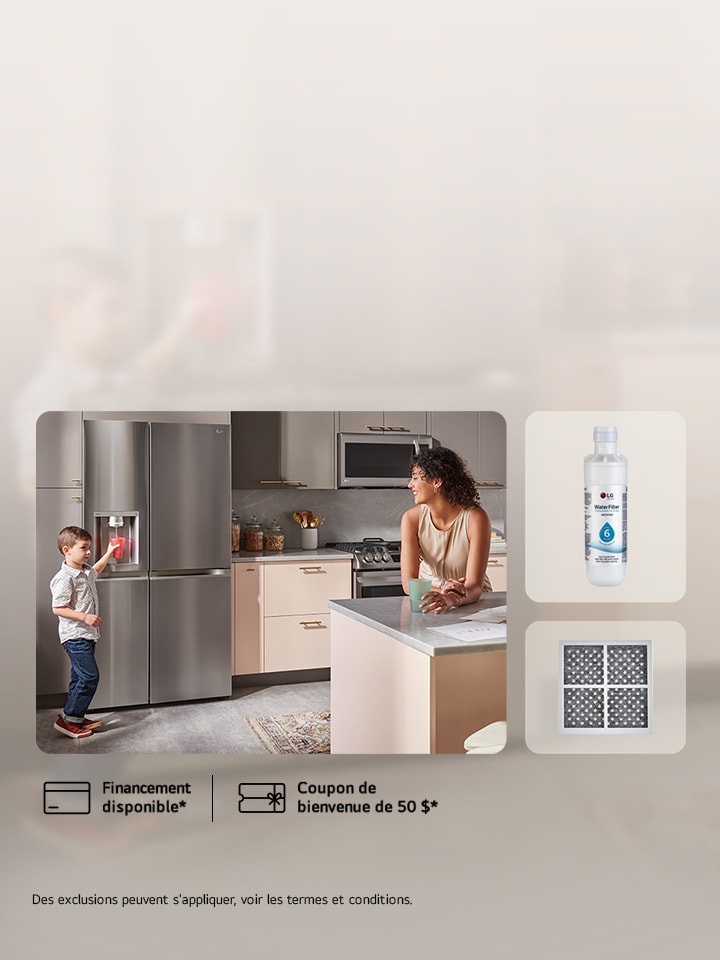 Économisez 20 % sur une sélection de filtres à air et à eau